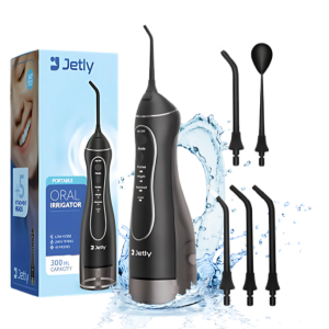 Jetly Midnight Black – High-Performance Oral Irrigator
